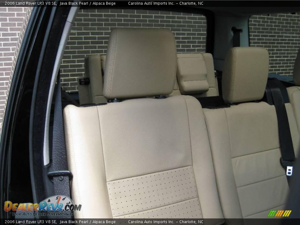 2006 Land Rover LR3 V8 SE Java Black Pearl / Alpaca Beige Photo #24