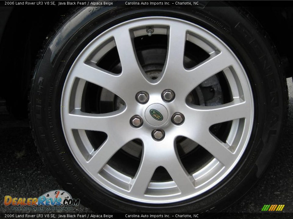 2006 Land Rover LR3 V8 SE Java Black Pearl / Alpaca Beige Photo #26