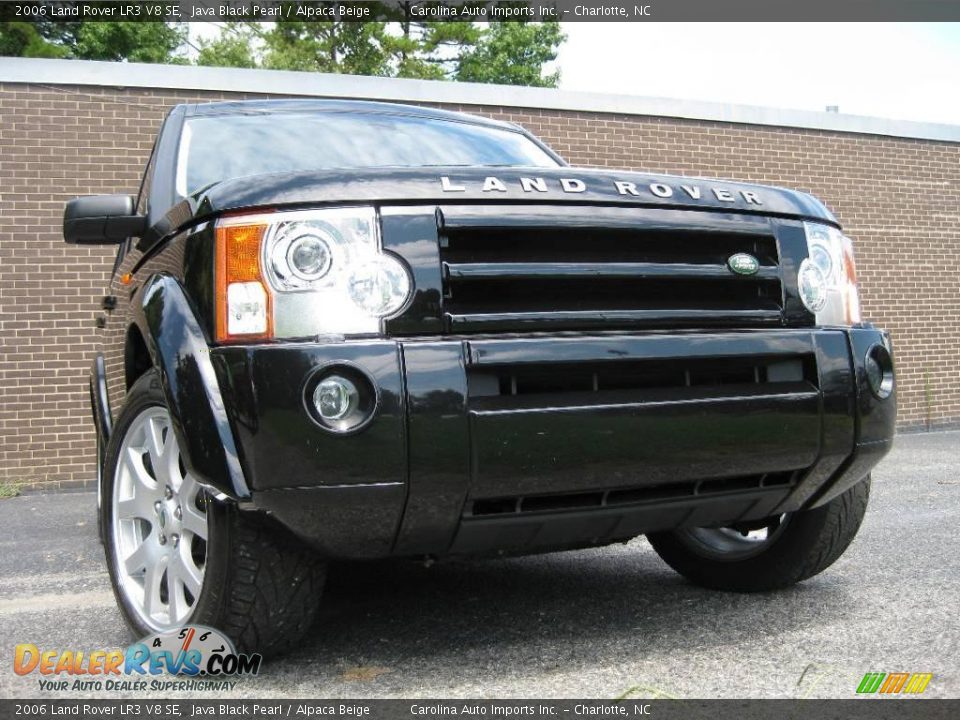 2006 Land Rover LR3 V8 SE Java Black Pearl / Alpaca Beige Photo #28