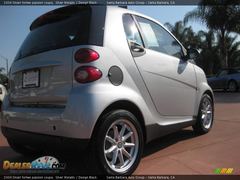 2009 Smart fortwo passion coupe Silver Metallic / Design Black Photo #3