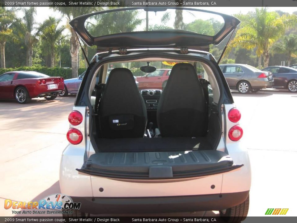2009 Smart fortwo passion coupe Silver Metallic / Design Black Photo #14