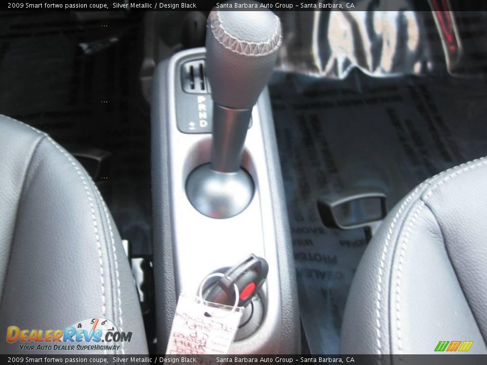 2009 Smart fortwo passion coupe Silver Metallic / Design Black Photo #17