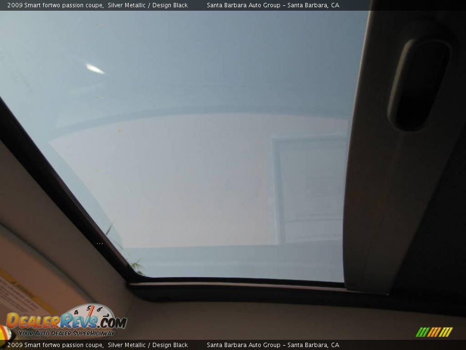2009 Smart fortwo passion coupe Silver Metallic / Design Black Photo #18