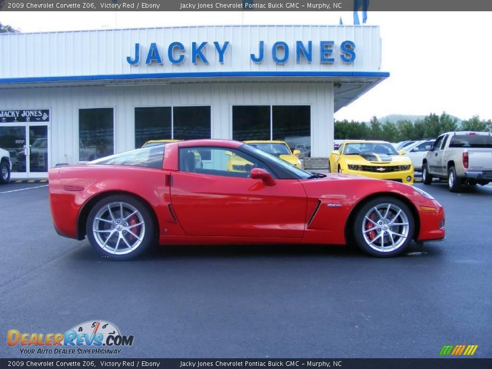2009 Chevrolet Corvette Z06 Victory Red / Ebony Photo #1