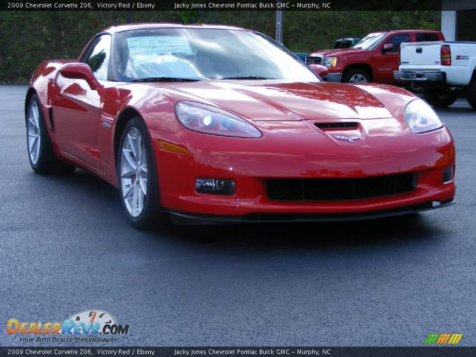 2009 Chevrolet Corvette Z06 Victory Red / Ebony Photo #2