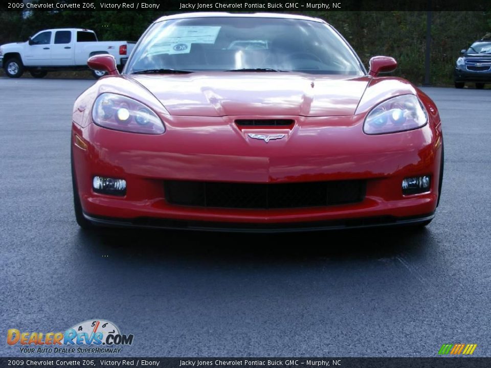 2009 Chevrolet Corvette Z06 Victory Red / Ebony Photo #3