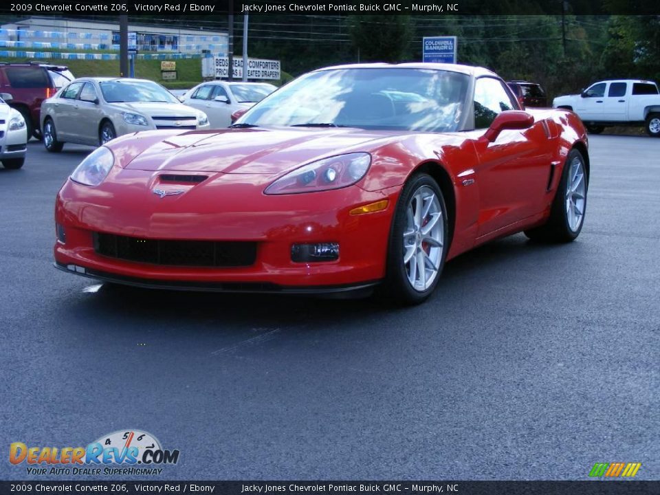 2009 Chevrolet Corvette Z06 Victory Red / Ebony Photo #4