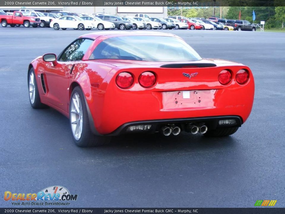 2009 Chevrolet Corvette Z06 Victory Red / Ebony Photo #6