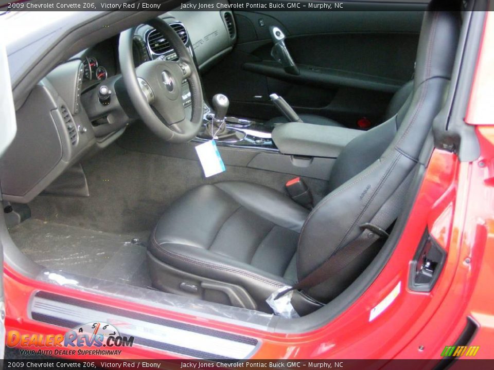 2009 Chevrolet Corvette Z06 Victory Red / Ebony Photo #9