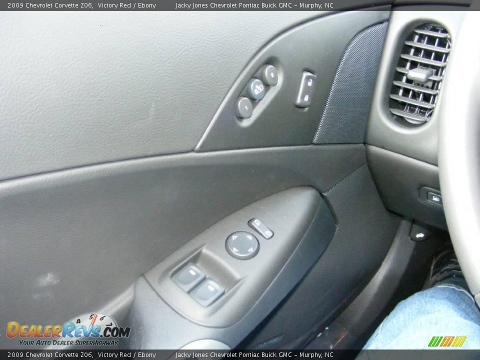 2009 Chevrolet Corvette Z06 Victory Red / Ebony Photo #10