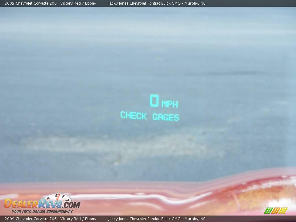 2009 Chevrolet Corvette Z06 Victory Red / Ebony Photo #12