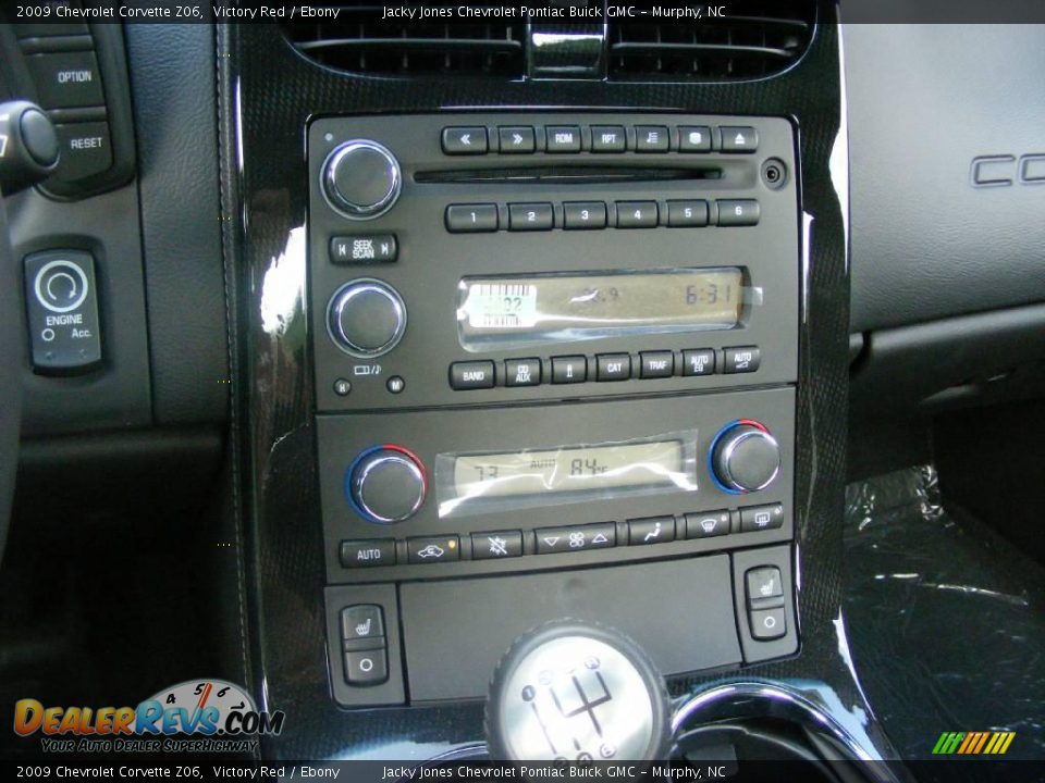 2009 Chevrolet Corvette Z06 Victory Red / Ebony Photo #13