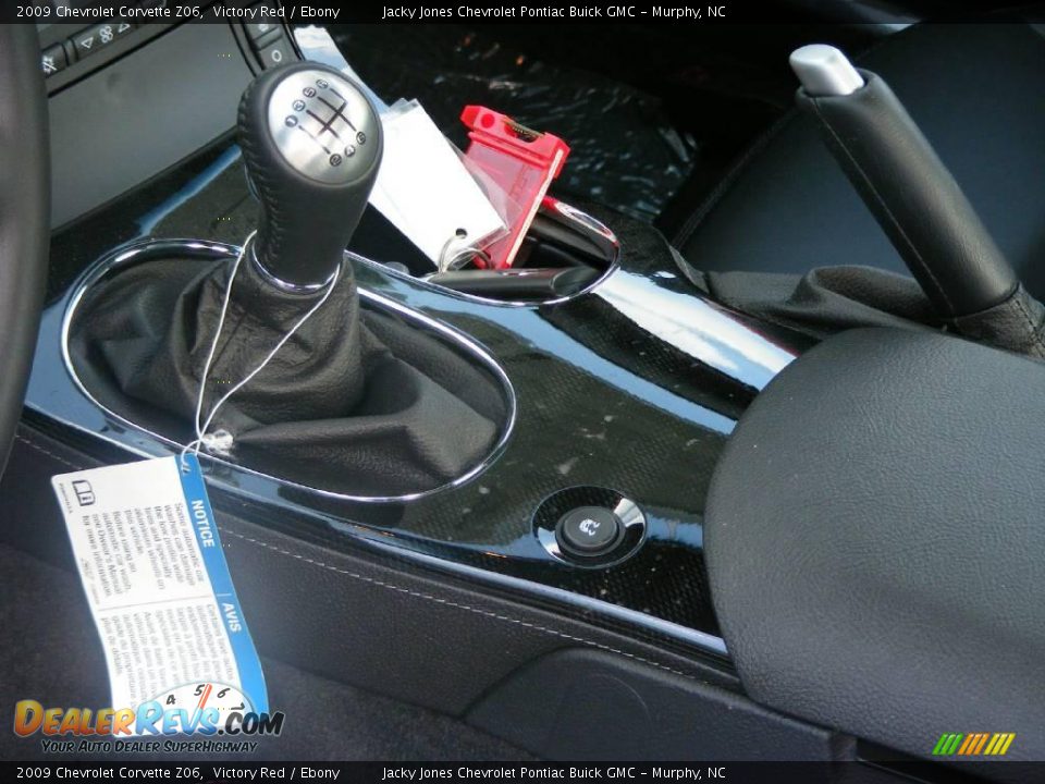 2009 Chevrolet Corvette Z06 Victory Red / Ebony Photo #15