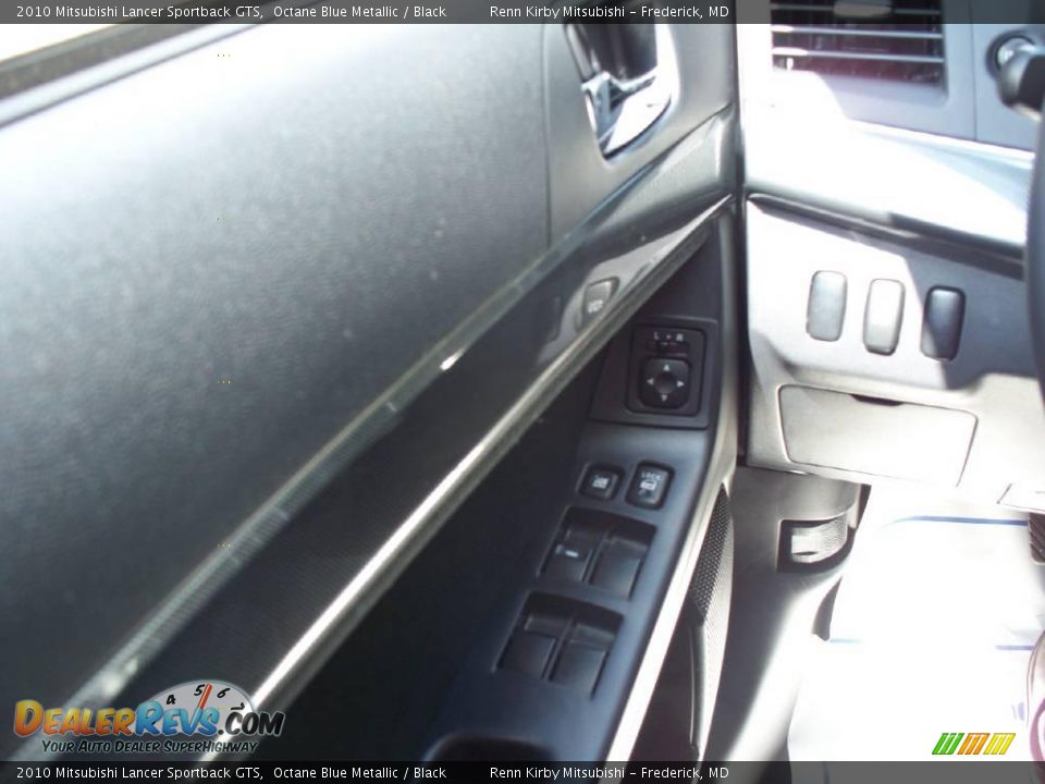 2010 Mitsubishi Lancer Sportback GTS Octane Blue Metallic / Black Photo #6