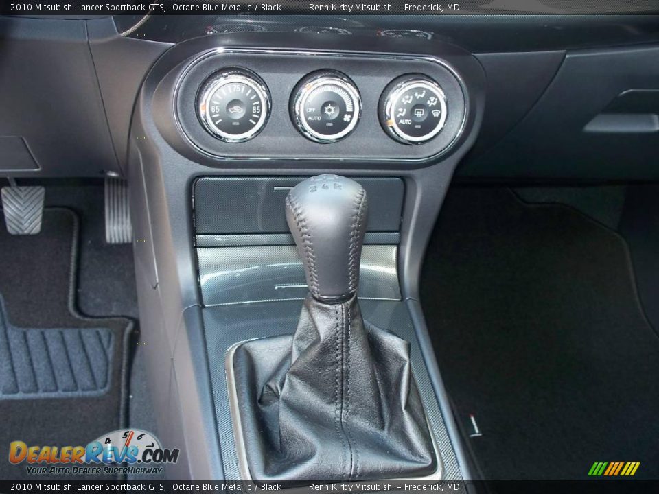 2010 Mitsubishi Lancer Sportback GTS Octane Blue Metallic / Black Photo #10