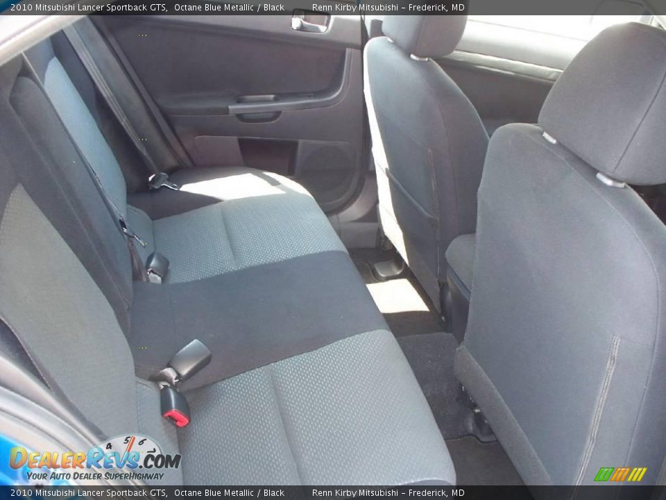 2010 Mitsubishi Lancer Sportback GTS Octane Blue Metallic / Black Photo #11