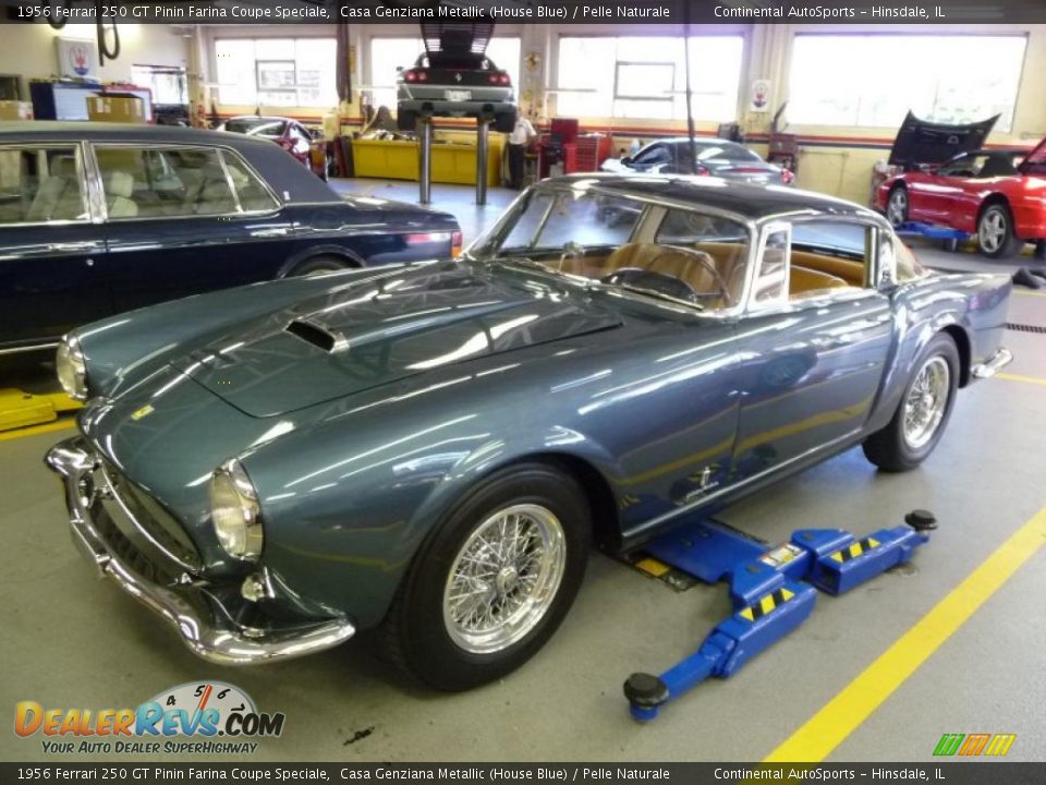 Front 3/4 View of 1956 Ferrari 250 GT Pinin Farina Coupe Speciale Photo #2