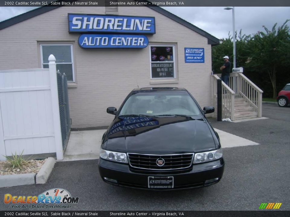 2002 Cadillac Seville SLS Sable Black / Neutral Shale Photo #1