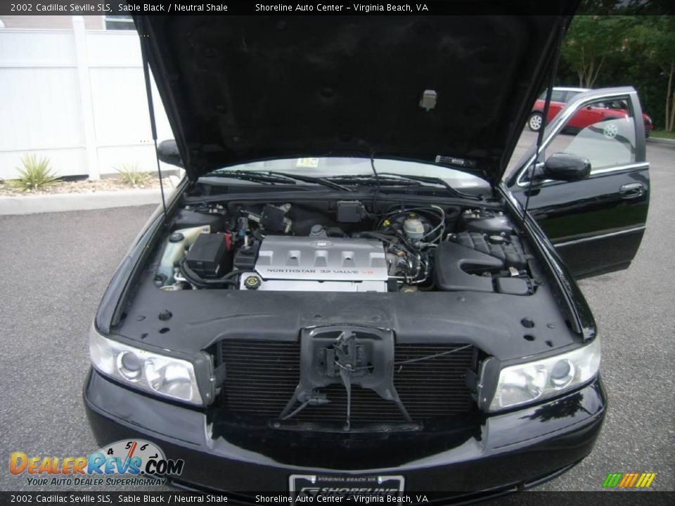 2002 Cadillac Seville SLS Sable Black / Neutral Shale Photo #9