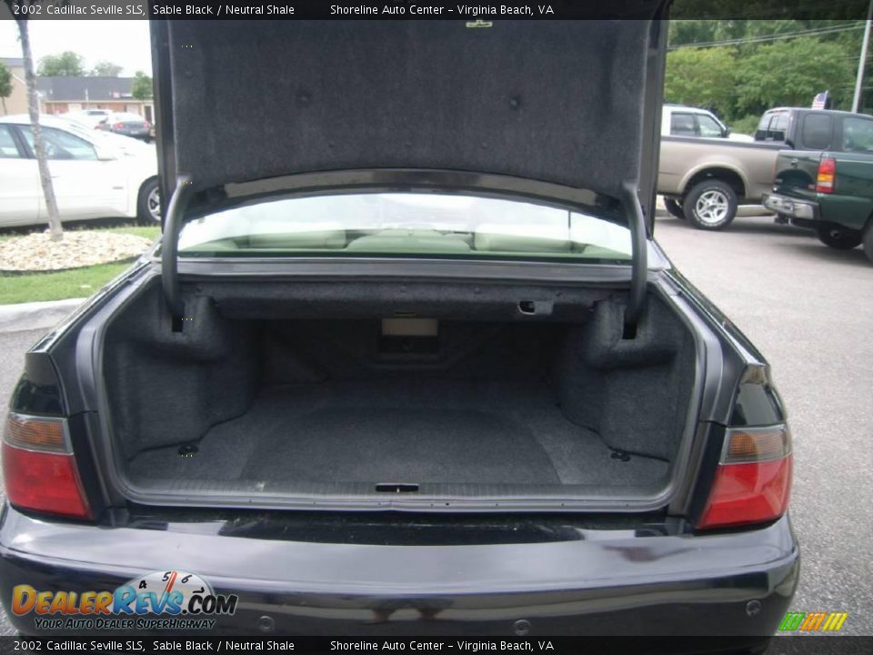 2002 Cadillac Seville SLS Sable Black / Neutral Shale Photo #11