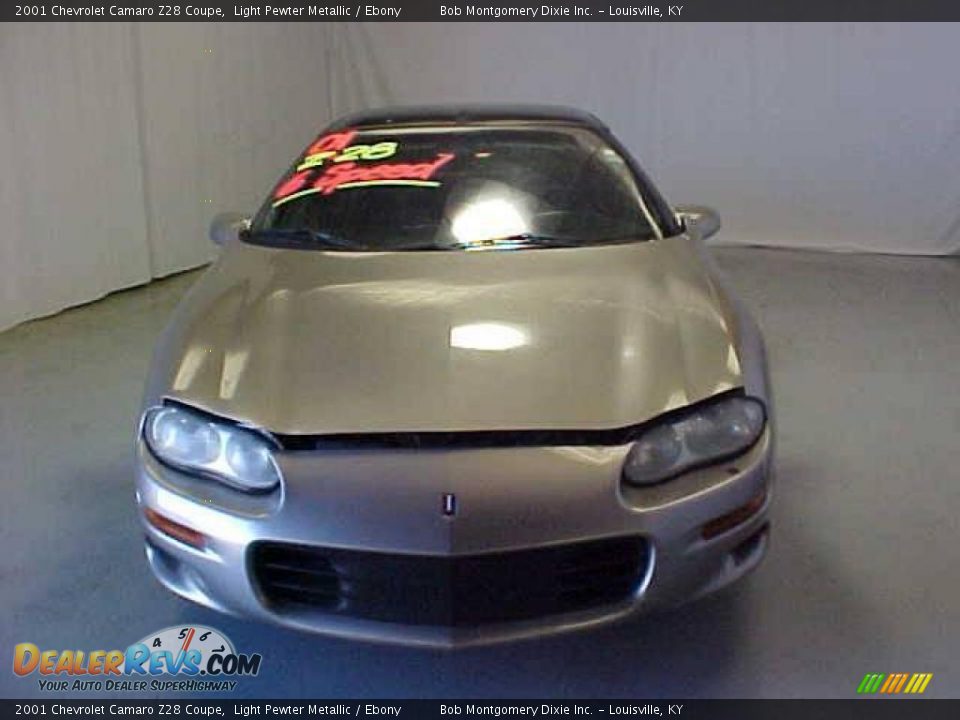 2001 Chevrolet Camaro Z28 Coupe Light Pewter Metallic / Ebony Photo #2