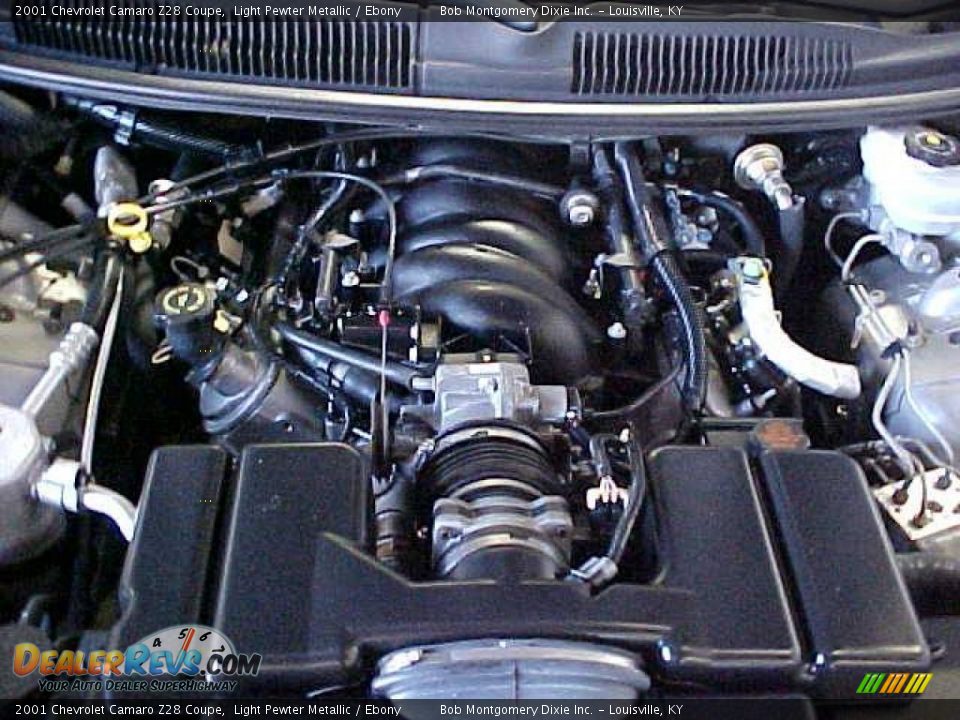 2001 Chevrolet Camaro Z28 Coupe Light Pewter Metallic / Ebony Photo #4