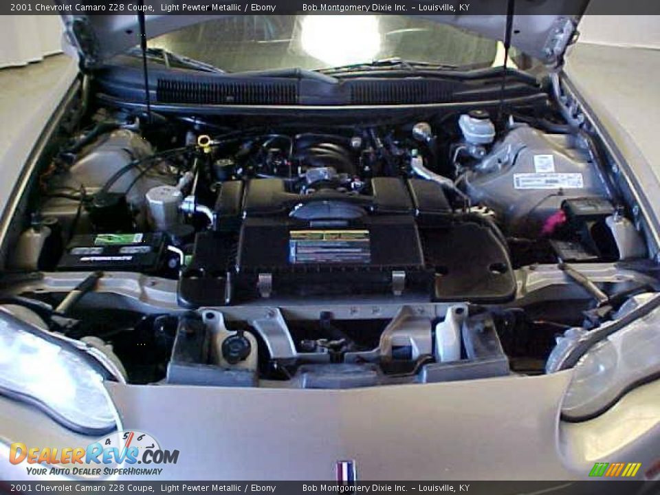 2001 Chevrolet Camaro Z28 Coupe Light Pewter Metallic / Ebony Photo #6