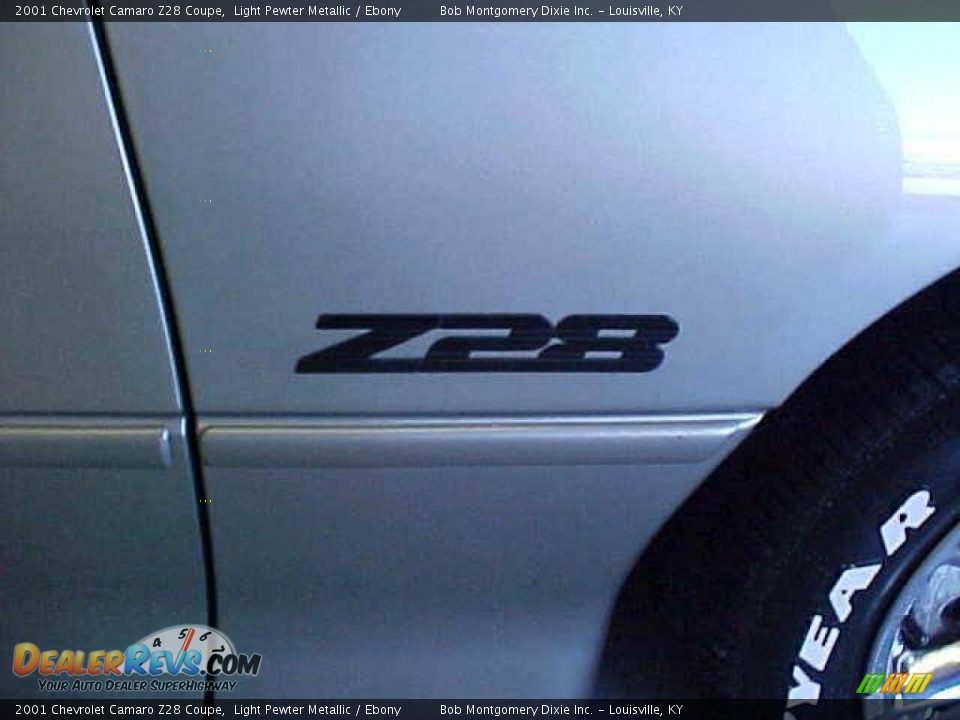 2001 Chevrolet Camaro Z28 Coupe Light Pewter Metallic / Ebony Photo #8