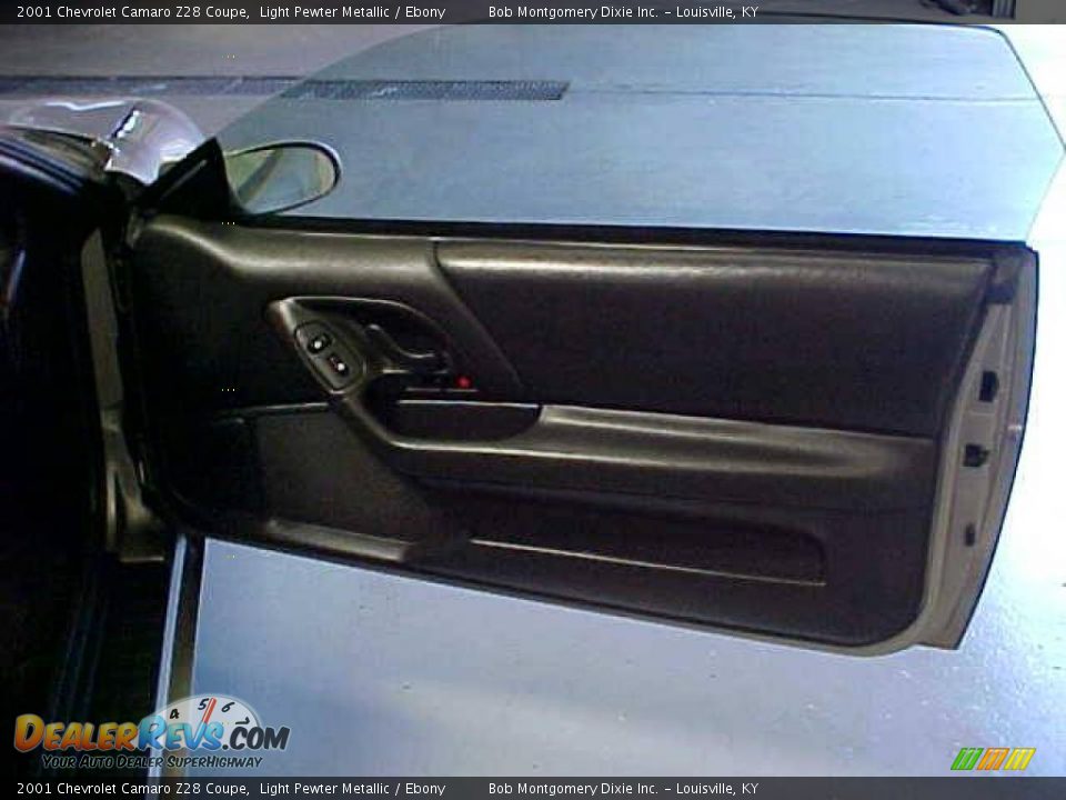 2001 Chevrolet Camaro Z28 Coupe Light Pewter Metallic / Ebony Photo #9