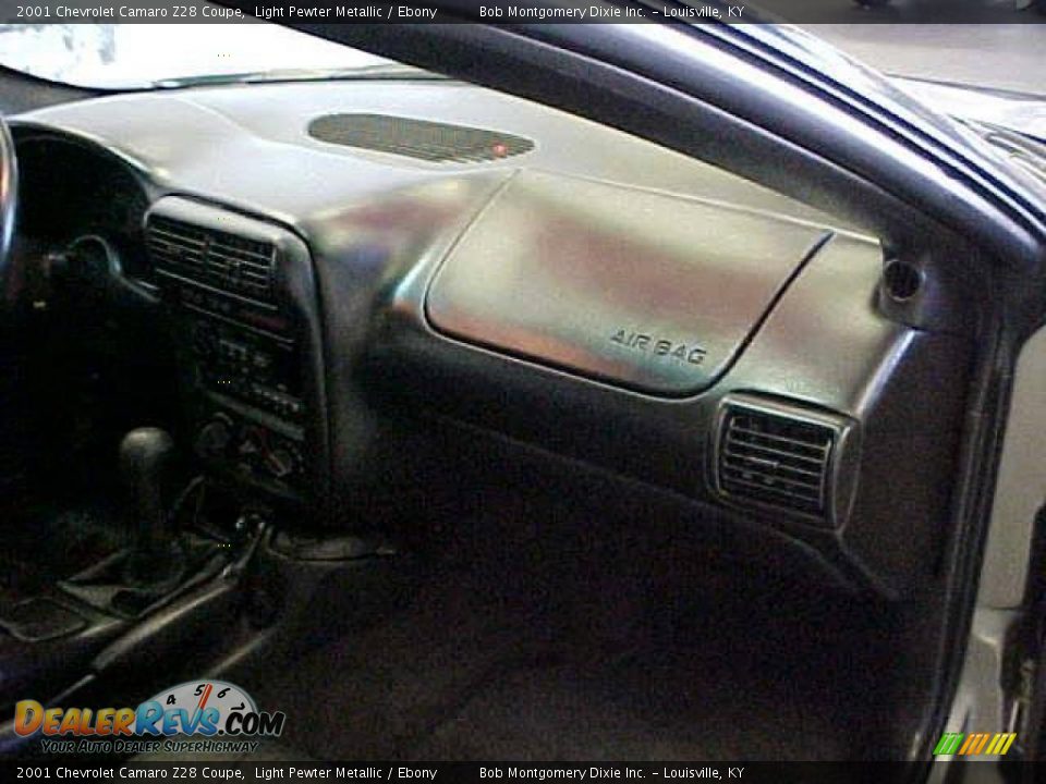2001 Chevrolet Camaro Z28 Coupe Light Pewter Metallic / Ebony Photo #10