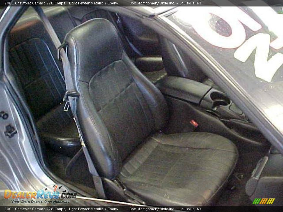 2001 Chevrolet Camaro Z28 Coupe Light Pewter Metallic / Ebony Photo #11