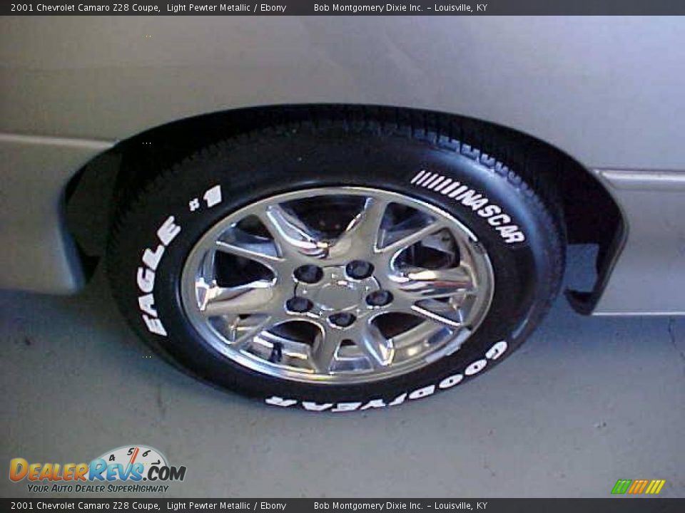 2001 Chevrolet Camaro Z28 Coupe Light Pewter Metallic / Ebony Photo #13
