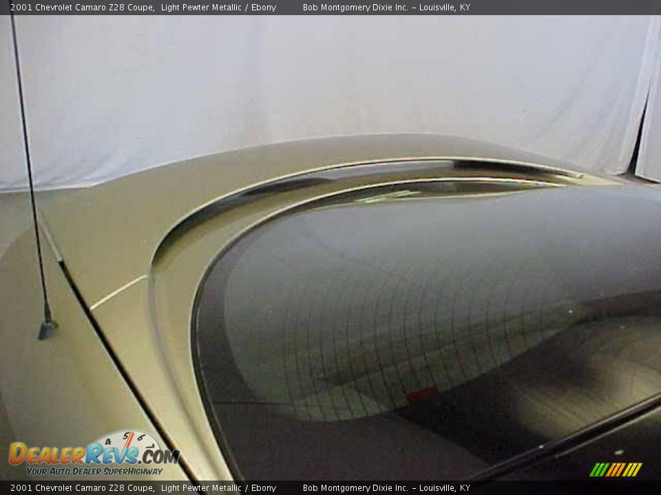 2001 Chevrolet Camaro Z28 Coupe Light Pewter Metallic / Ebony Photo #14