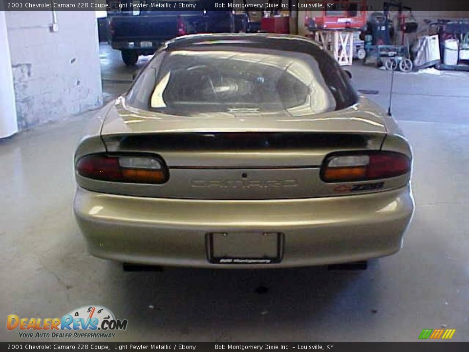2001 Chevrolet Camaro Z28 Coupe Light Pewter Metallic / Ebony Photo #16