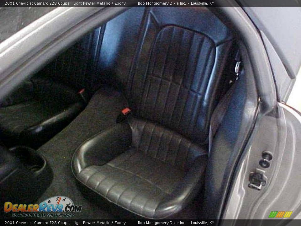 2001 Chevrolet Camaro Z28 Coupe Light Pewter Metallic / Ebony Photo #18