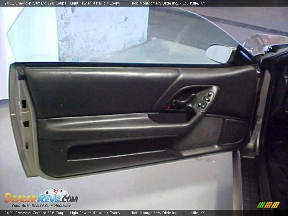 2001 Chevrolet Camaro Z28 Coupe Light Pewter Metallic / Ebony Photo #19