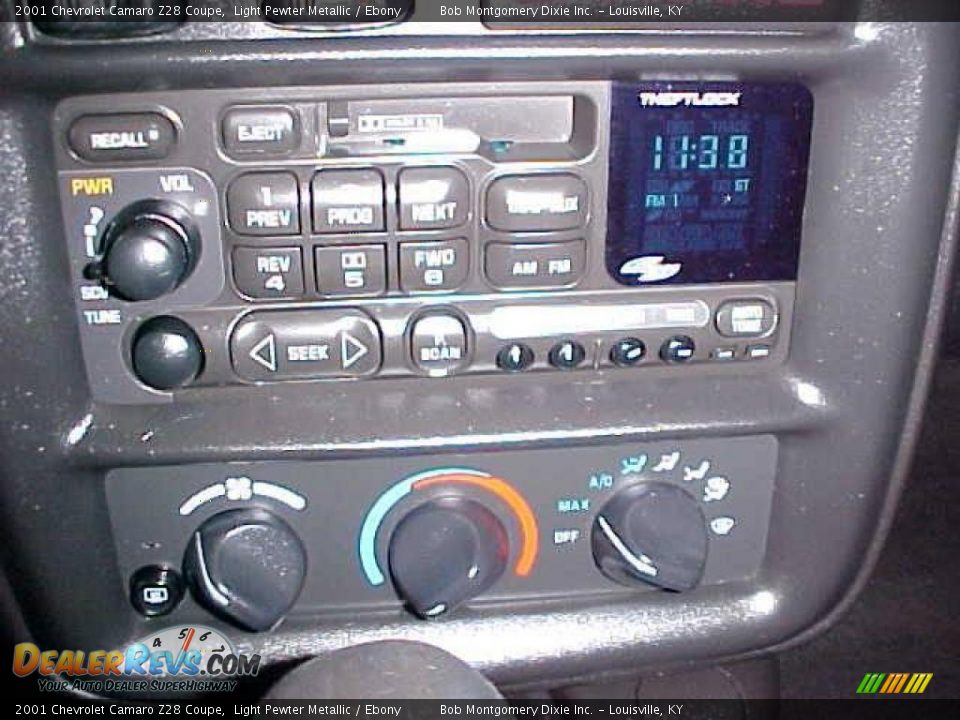 2001 Chevrolet Camaro Z28 Coupe Light Pewter Metallic / Ebony Photo #21