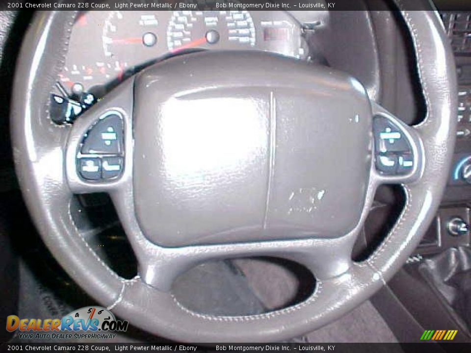 2001 Chevrolet Camaro Z28 Coupe Light Pewter Metallic / Ebony Photo #22