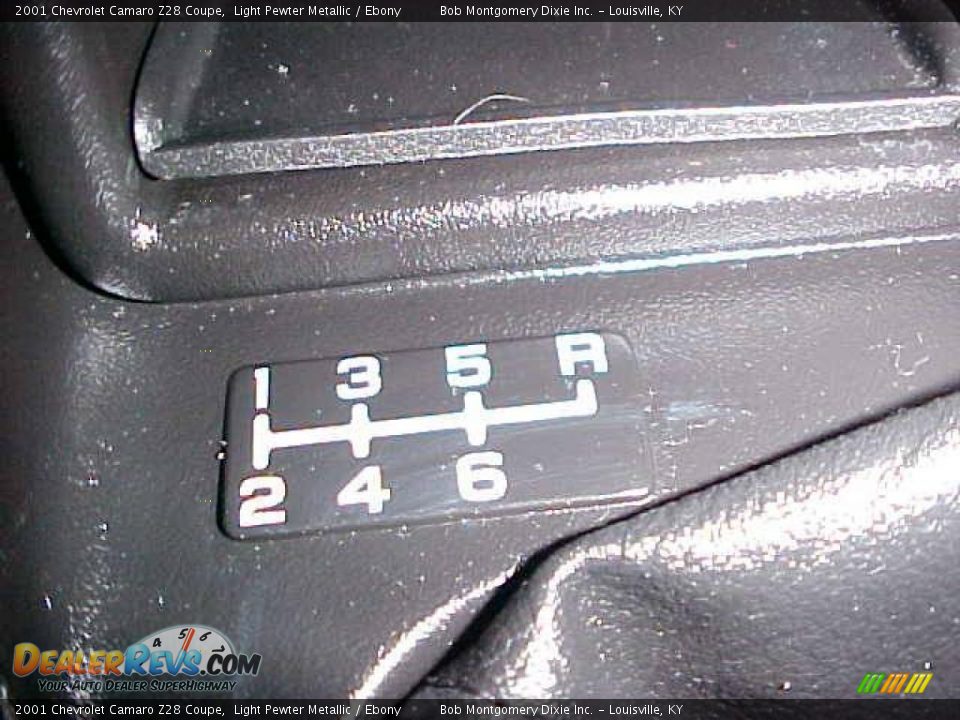 2001 Chevrolet Camaro Z28 Coupe Light Pewter Metallic / Ebony Photo #23