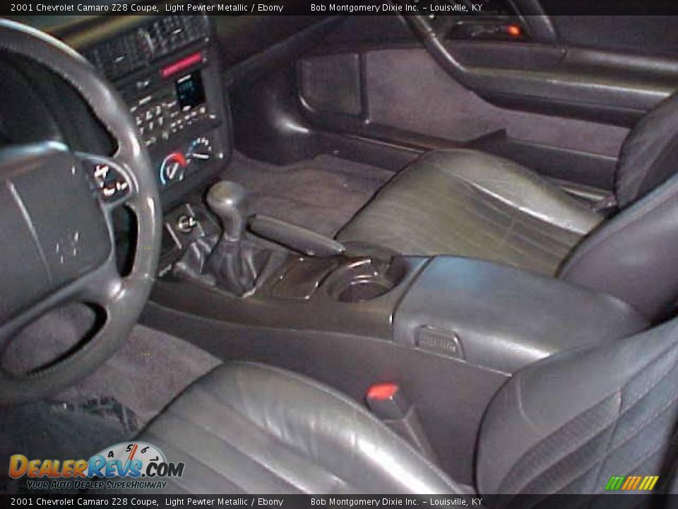2001 Chevrolet Camaro Z28 Coupe Light Pewter Metallic / Ebony Photo #24