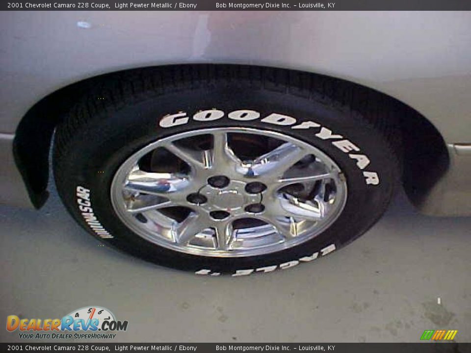 2001 Chevrolet Camaro Z28 Coupe Light Pewter Metallic / Ebony Photo #25