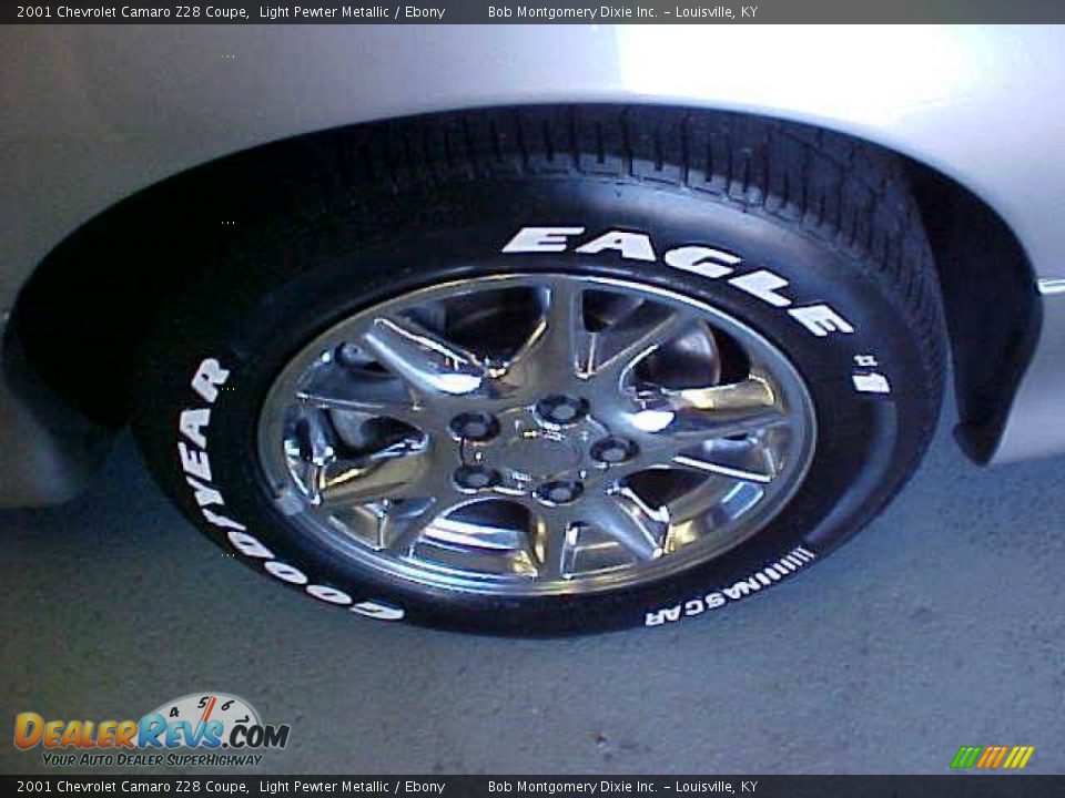 2001 Chevrolet Camaro Z28 Coupe Light Pewter Metallic / Ebony Photo #26