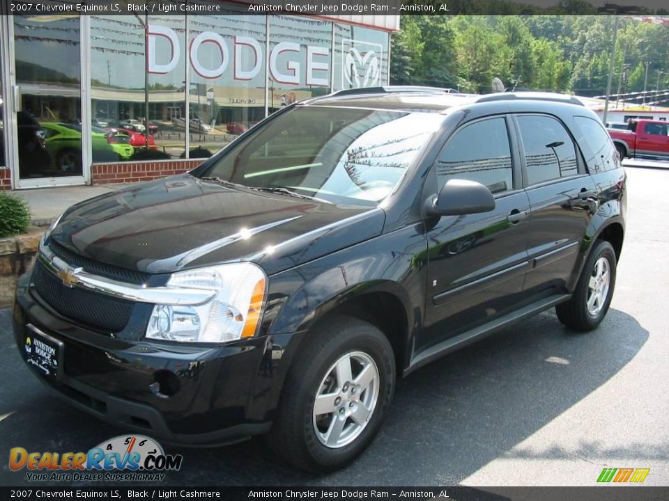 2007 Chevrolet Equinox LS Black / Light Cashmere Photo #2