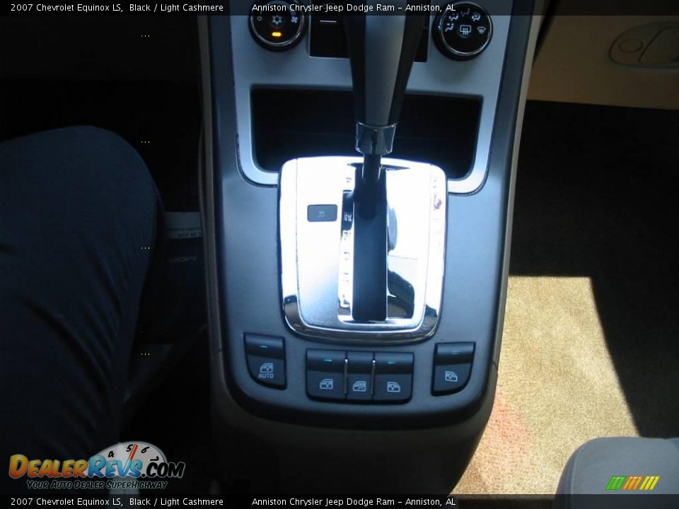 2007 Chevrolet Equinox LS Black / Light Cashmere Photo #9