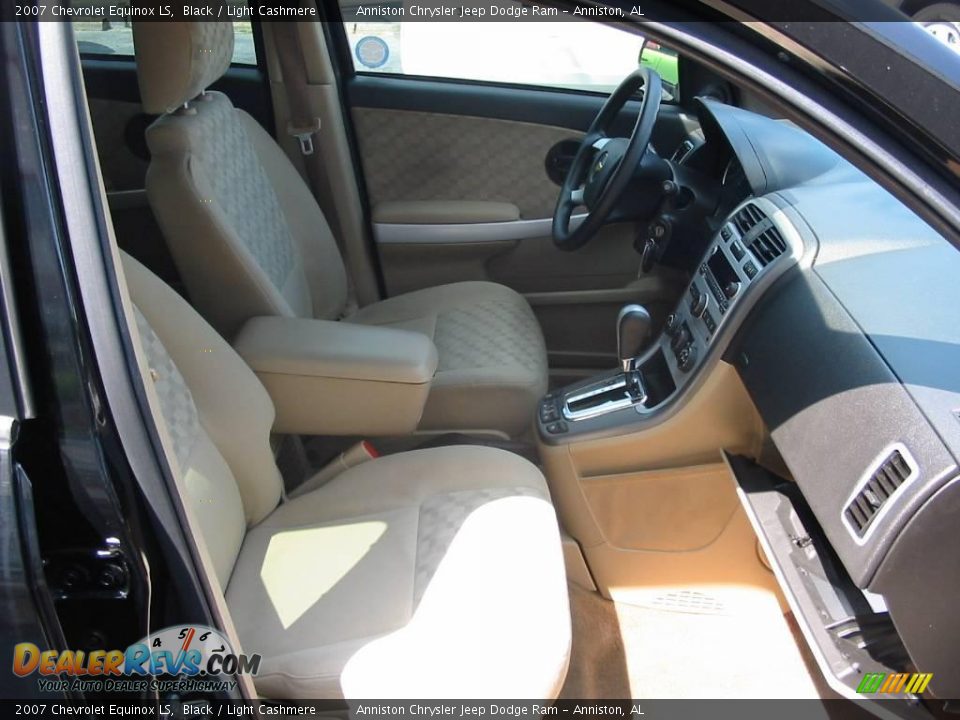 2007 Chevrolet Equinox LS Black / Light Cashmere Photo #13