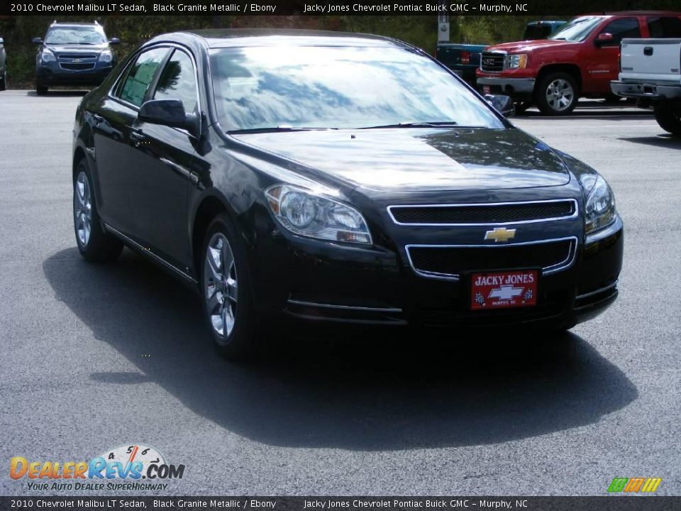 2010 Chevrolet Malibu LT Sedan Black Granite Metallic / Ebony Photo #2