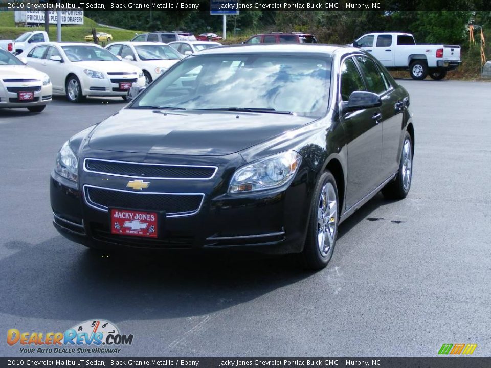 2010 Chevrolet Malibu LT Sedan Black Granite Metallic / Ebony Photo #4