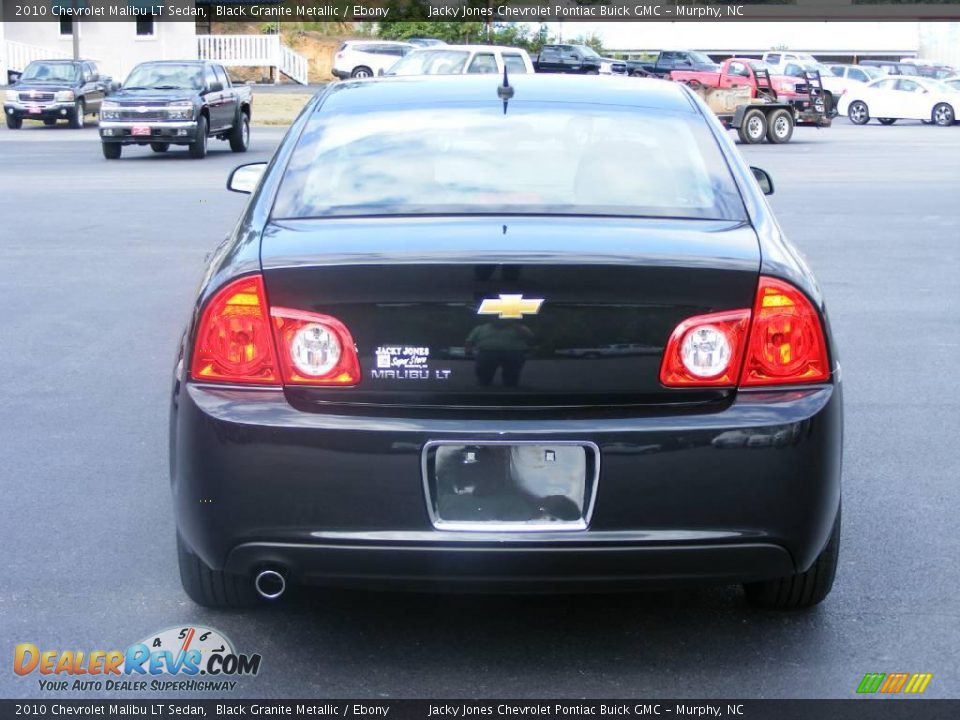 2010 Chevrolet Malibu LT Sedan Black Granite Metallic / Ebony Photo #7