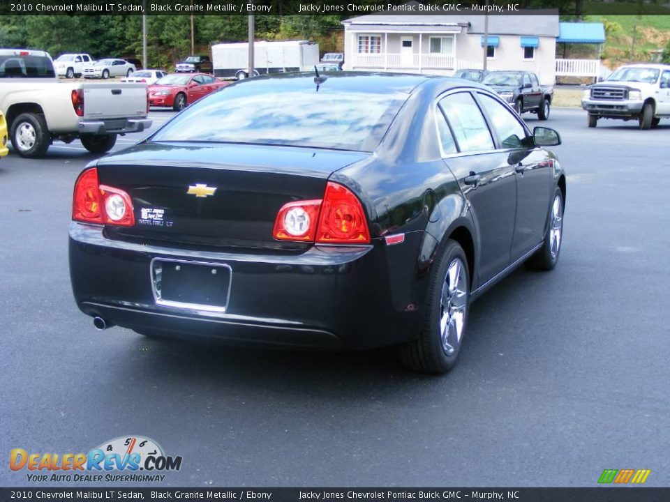 2010 Chevrolet Malibu LT Sedan Black Granite Metallic / Ebony Photo #8