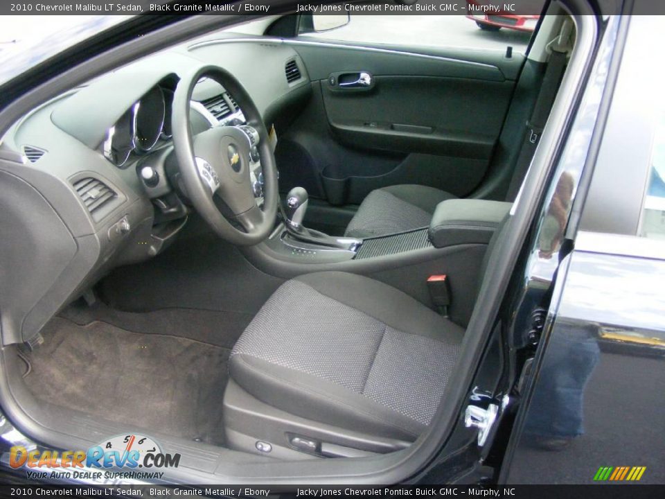 2010 Chevrolet Malibu LT Sedan Black Granite Metallic / Ebony Photo #9